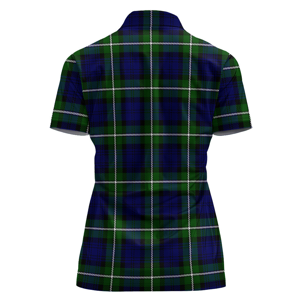 Bannerman Tartan Polo Shirt For Women - Tartanvibesclothing
