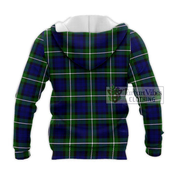 Bannerman Tartan Knitted Hoodie with Family Crest DNA In Me Style - Tartan Vibes Clothing
