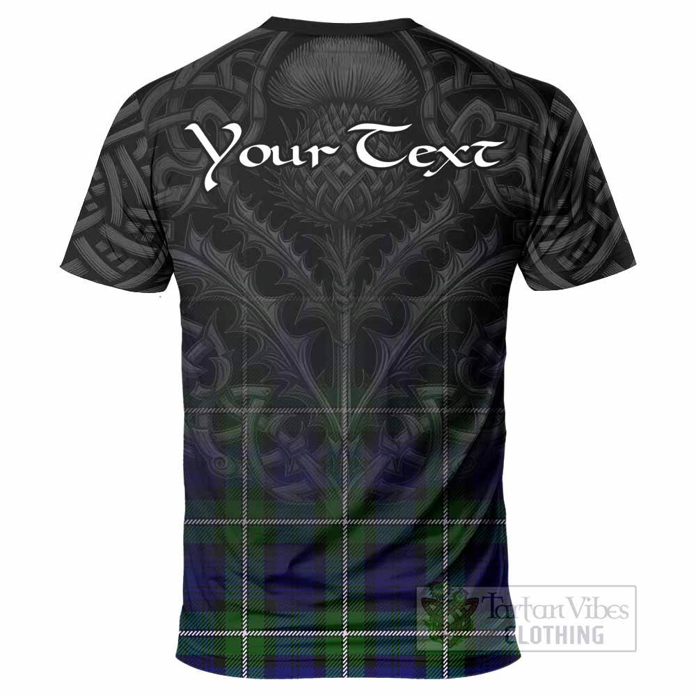 Bannerman Tartan T-Shirt with Family Crest Celtic Thistle Vibes - Tartan Vibes Clothing