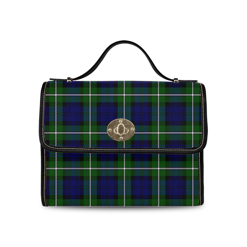 Bannerman Tartan Leather Strap Waterproof Canvas Bag - Tartanvibesclothing