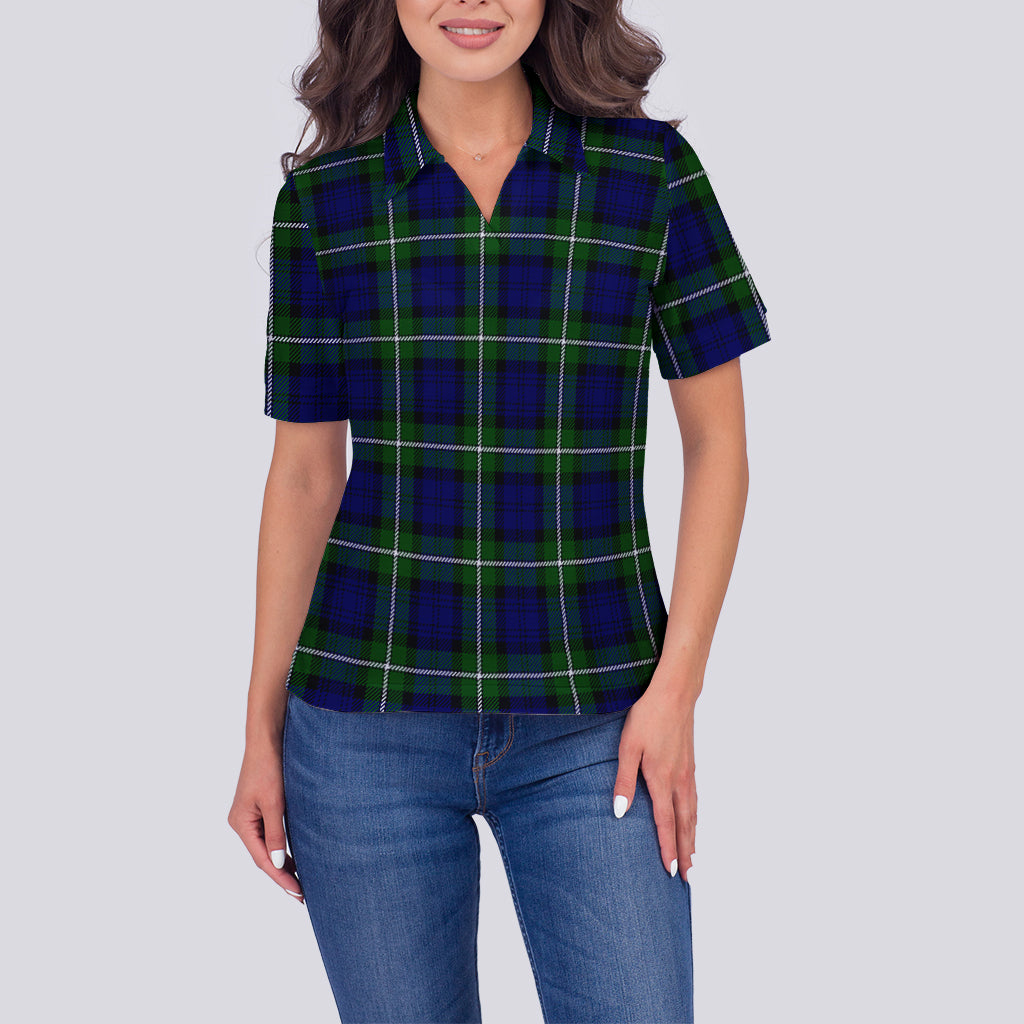 Bannerman Tartan Polo Shirt For Women - Tartan Vibes Clothing