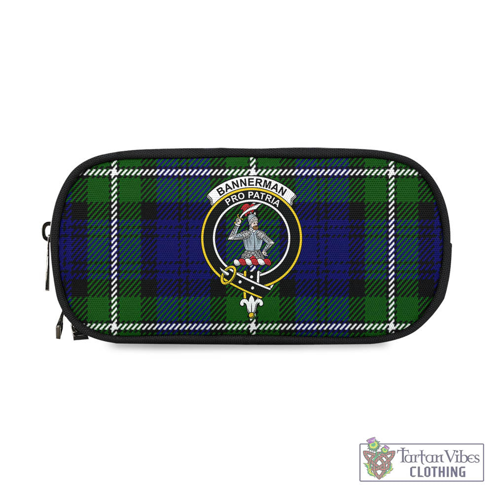 Bannerman Tartan Pen and Pencil Case with Family Crest - Tartan Vibes Clothing
