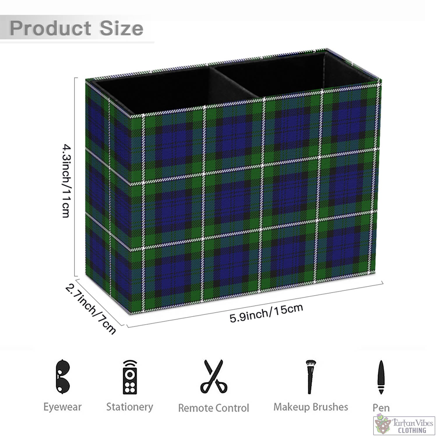 Bannerman Tartan Pen Holder - Tartan Vibes Clothing