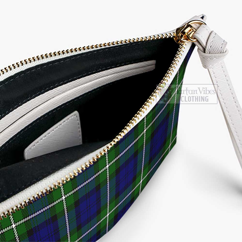 Tartan Vibes Clothing Bannerman Family Crest Tartan Clutch Bag