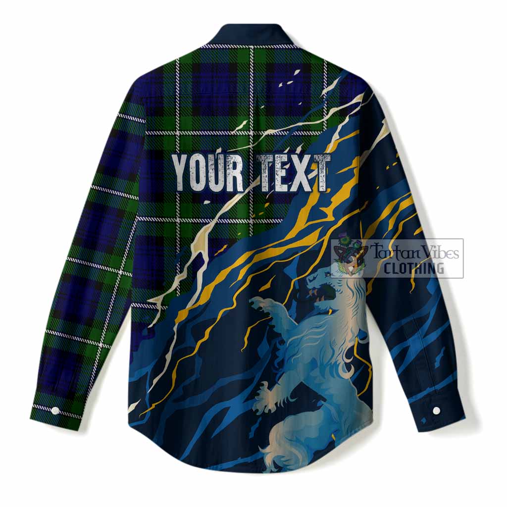 Bannerman Scotland Tartan Women Casual Shirt WC2026 Football - We'll Be Coming