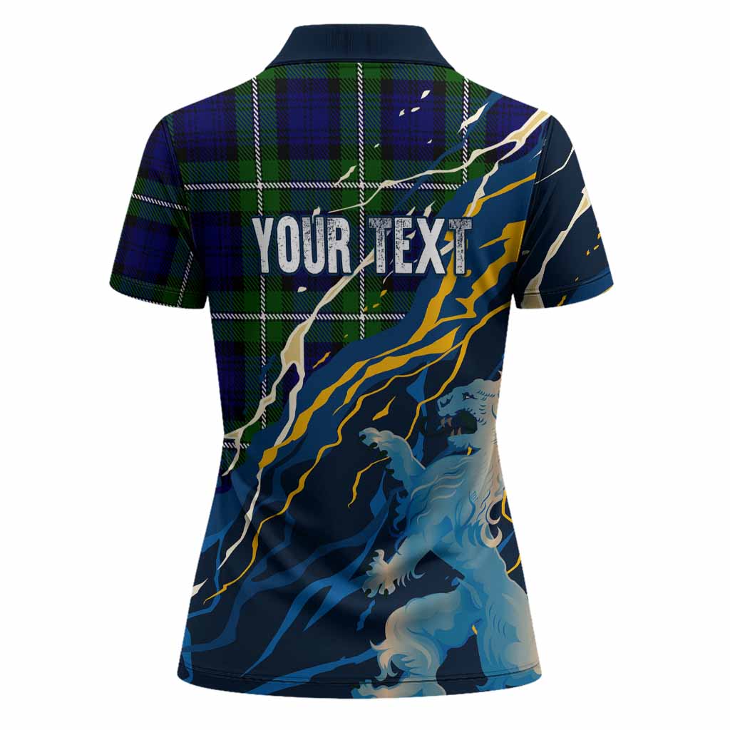 Bannerman Scotland Tartan Women Polo Shirt WC2026 Football - We'll Be Coming