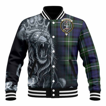 Bannerman Tartan Baseball Jacket Roaring Lion Heritage