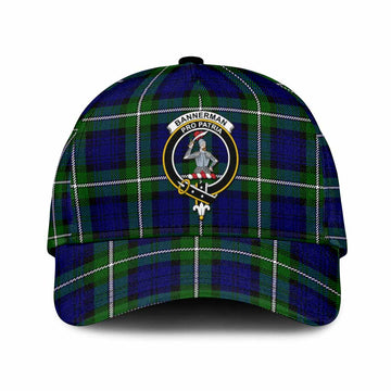 Bannerman Tartan Classic Cap with Family Crest