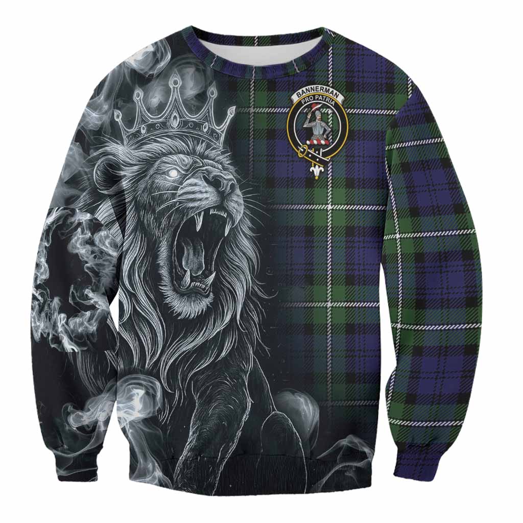 Bannerman Tartan Sweatshirt Roaring Lion Heritage