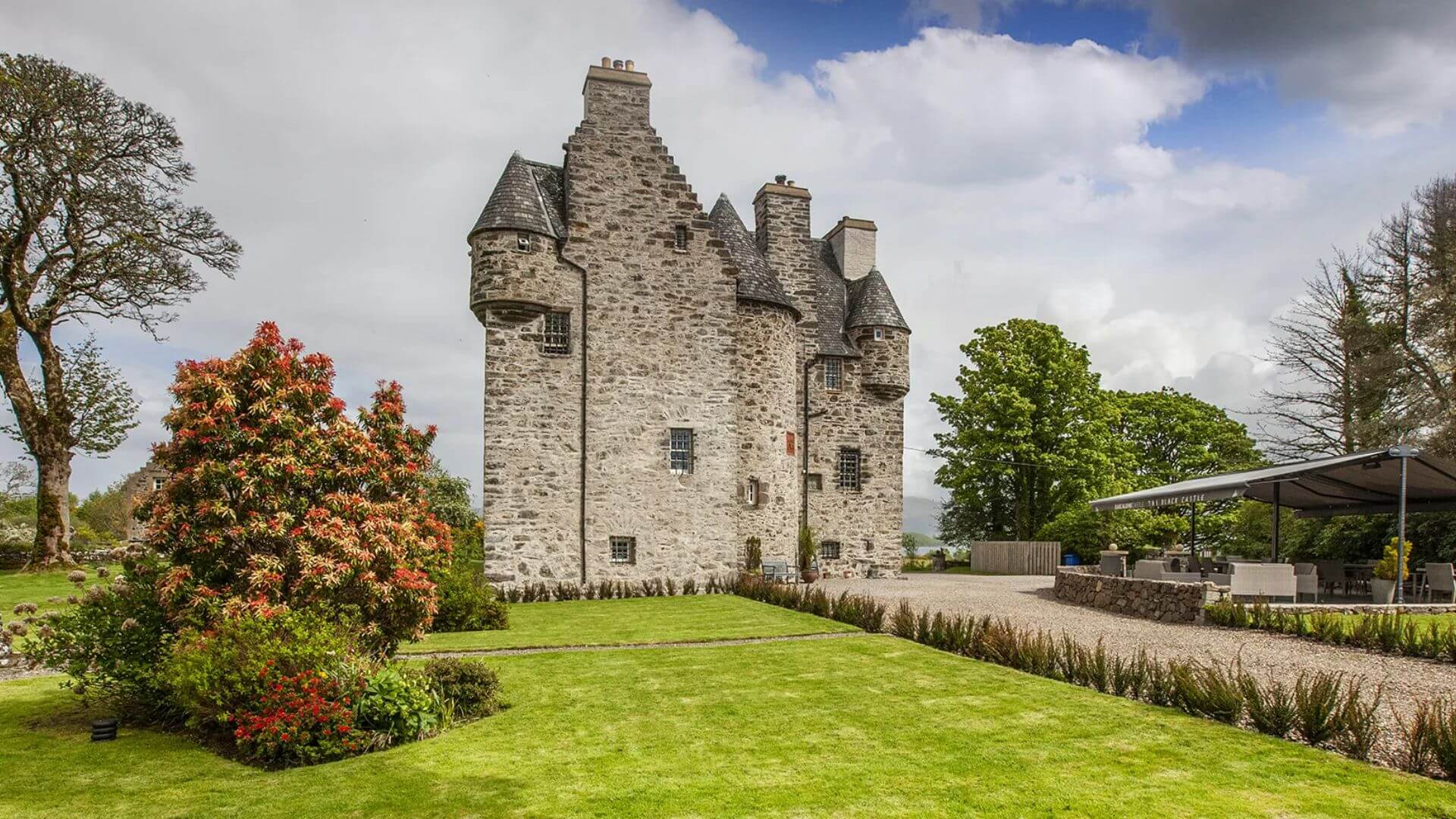 Barcaldine Castle, 17th-century Scottish tower house in Argyll.