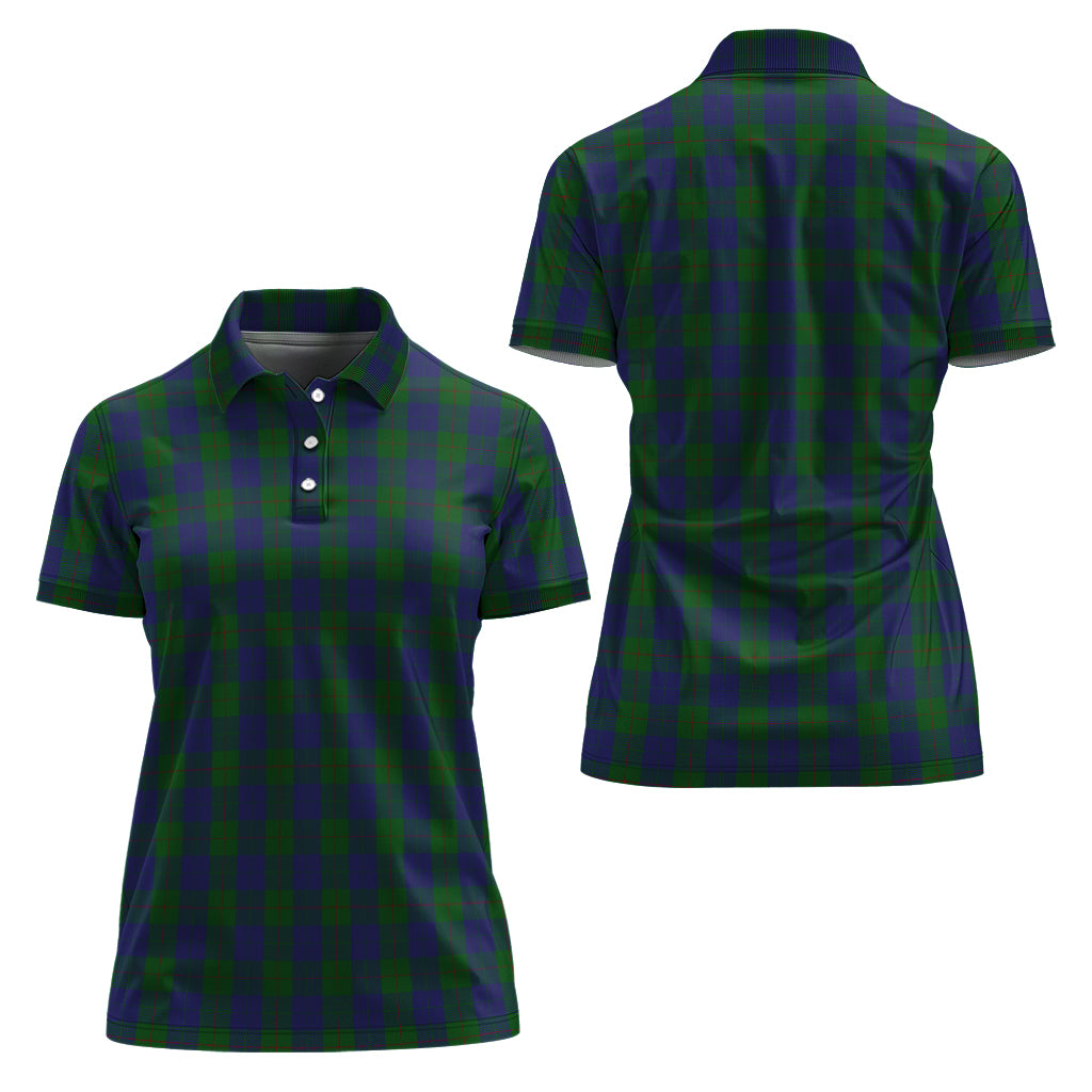 Barclay Tartan Polo Shirt For Women Women - Tartanvibesclothing