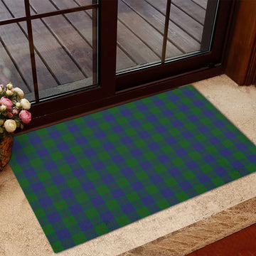Barclay Tartan Rubber Doormat