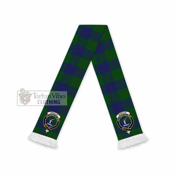 Tartan Vibes Clothing Barclay Tartan Ruffneck Scarf with Family Crest