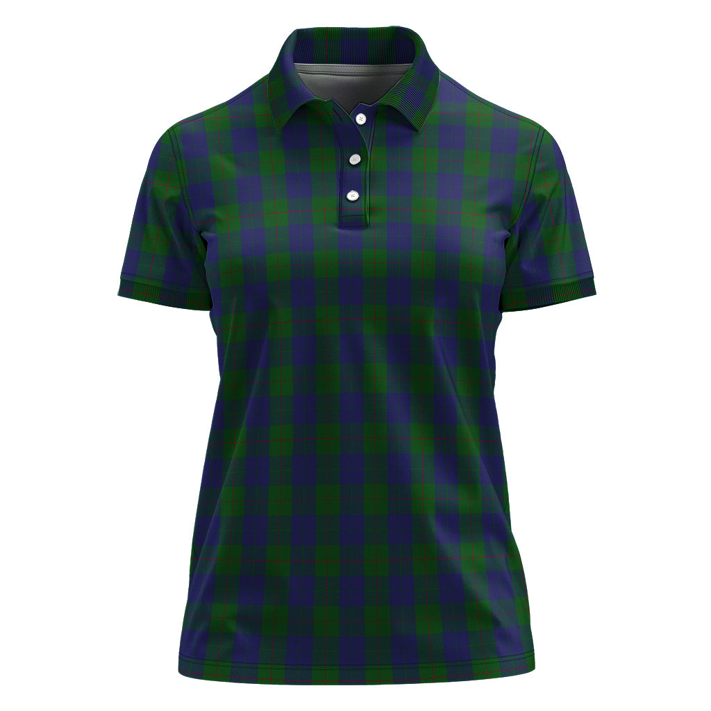Barclay Tartan Polo Shirt For Women - Tartanvibesclothing