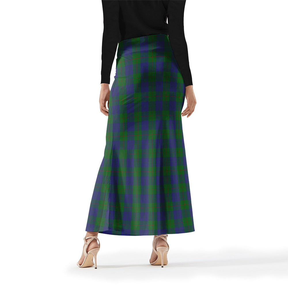Barclay Tartan Womens Full Length Skirt - Tartanvibesclothing