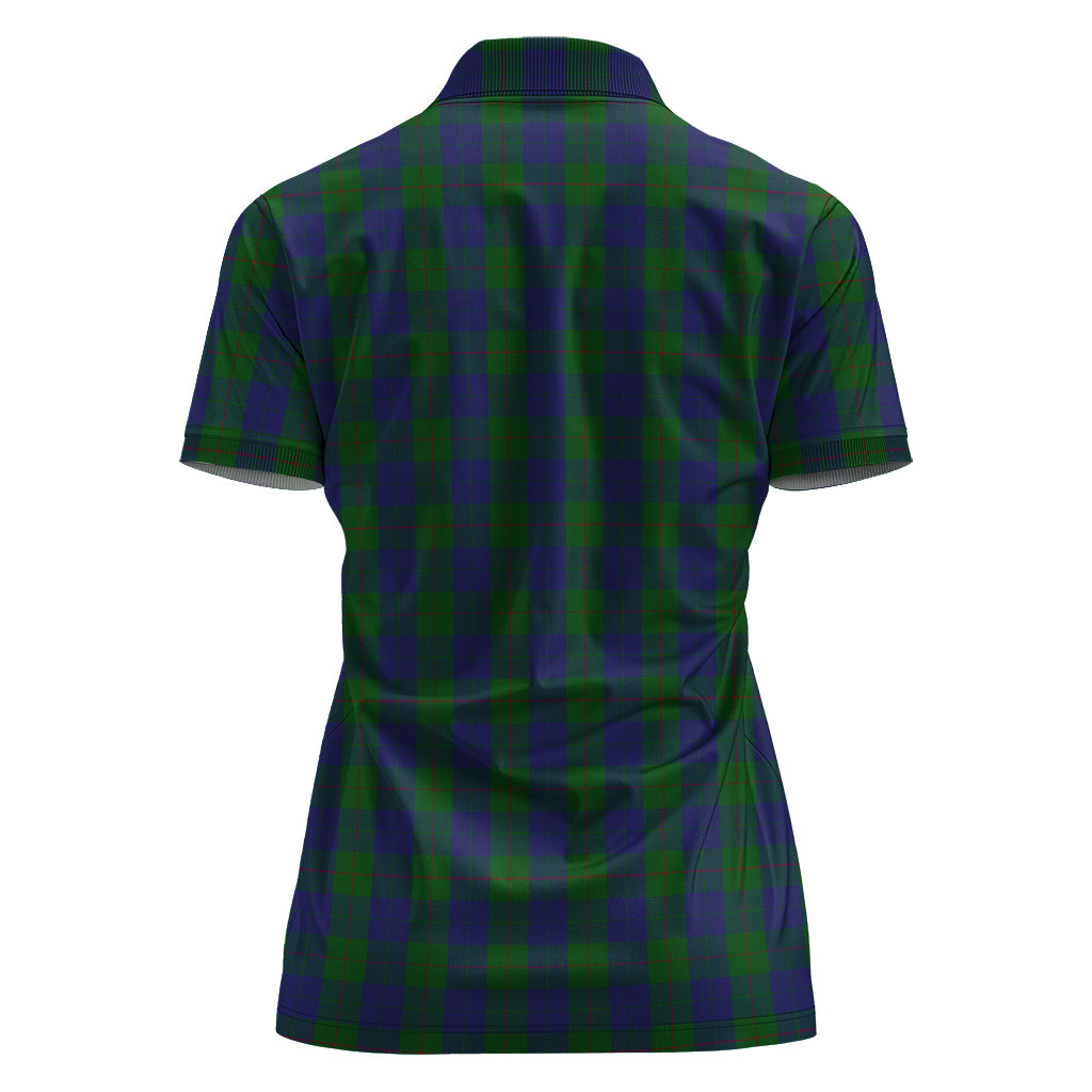 Barclay Tartan Polo Shirt For Women - Tartanvibesclothing
