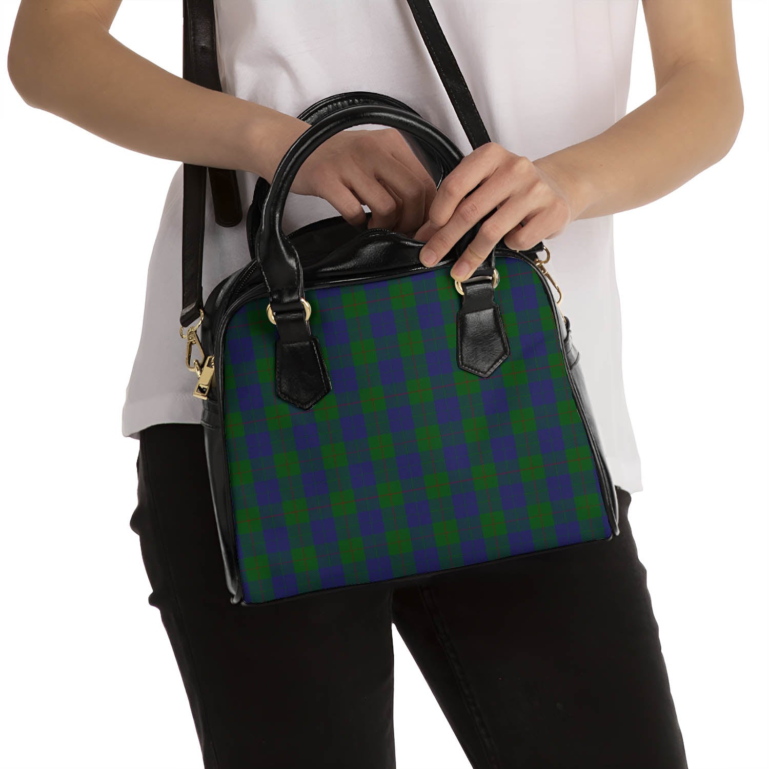 Barclay Tartan Shoulder Handbags - Tartanvibesclothing