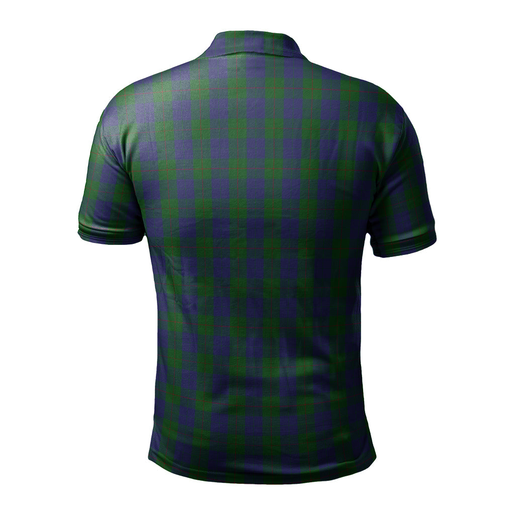 Barclay Tartan Men's Polo Shirt with Family Crest - Tartanvibesclothing