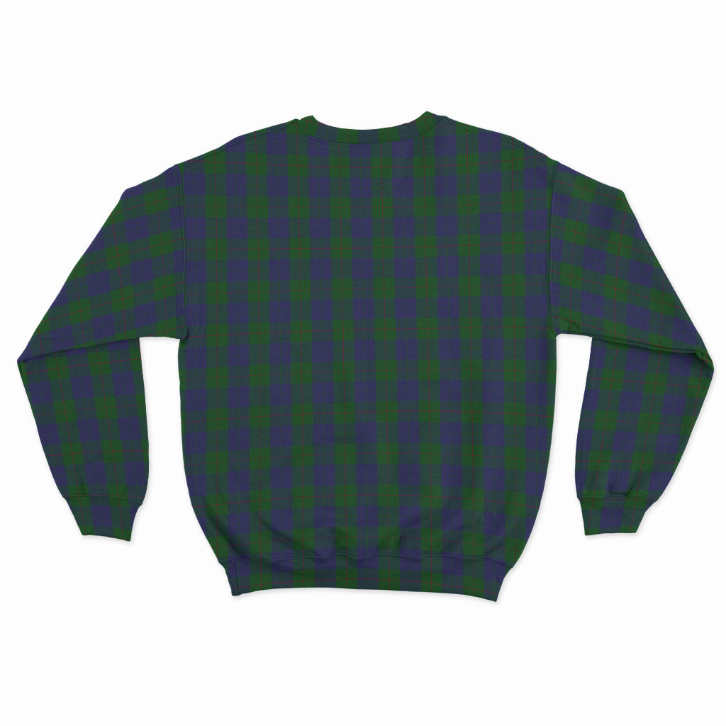 Barclay Tartan Sweatshirt with Family Crest - Tartanvibesclothing