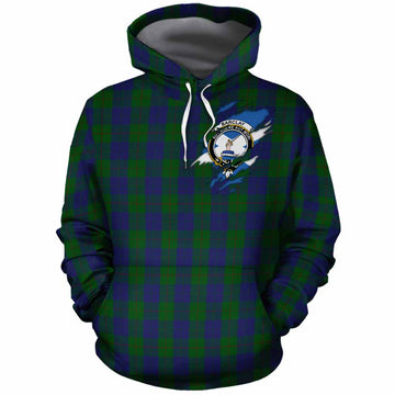Barclay Clan Crest In Me Tartan Cotton Hoodie Scotland Flag Style