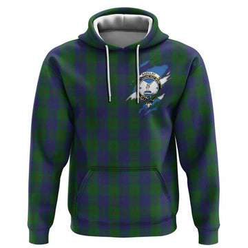Barclay Clan Crest In Me Tartan Hoodie Scotland Flag Style