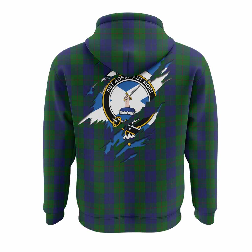 Barclay Clan Crest In Me Tartan Hoodie Scotland Flag Style