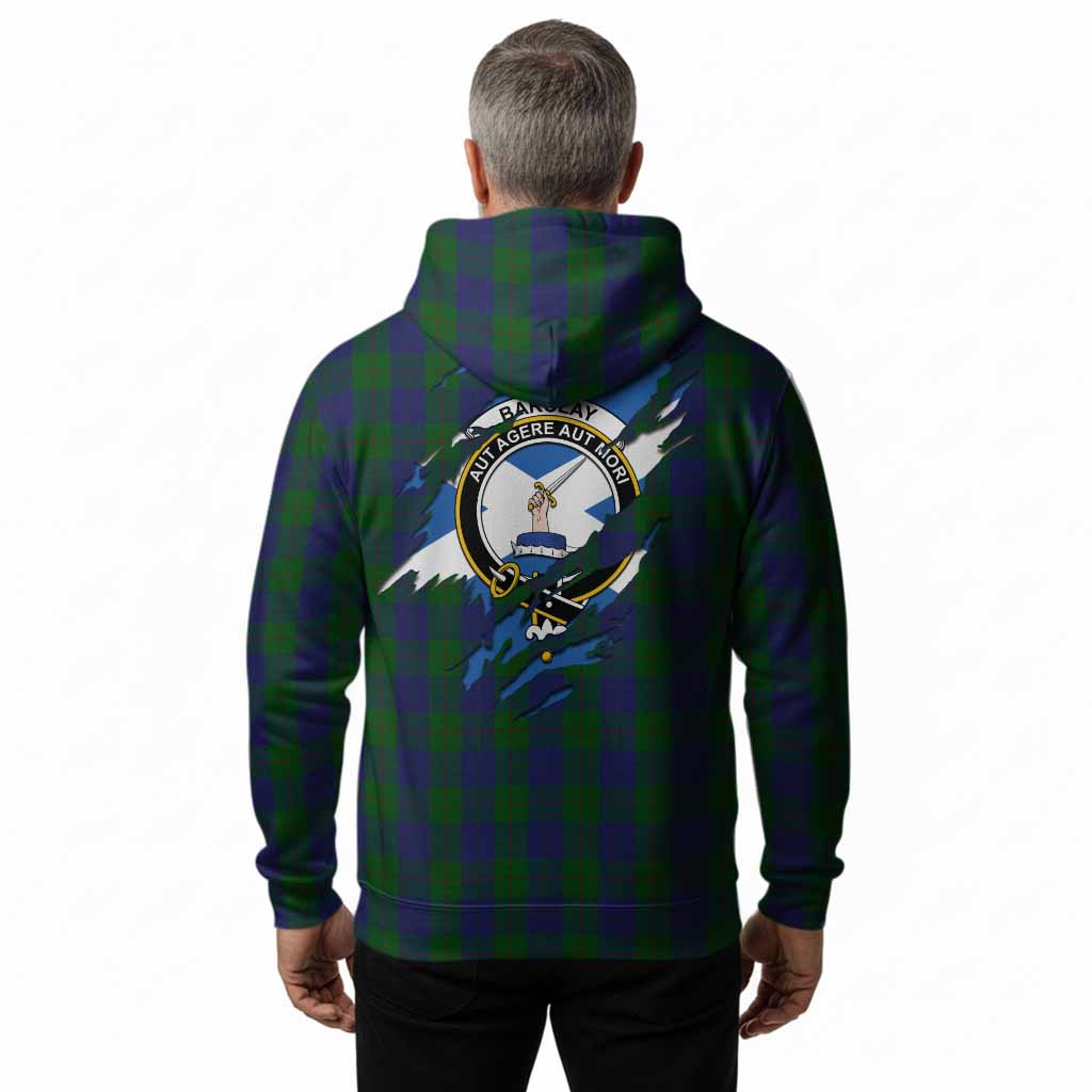 Barclay Clan Crest In Me Tartan Hoodie Scotland Flag Style