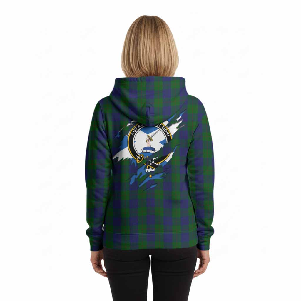 Barclay Clan Crest In Me Tartan Hoodie Scotland Flag Style