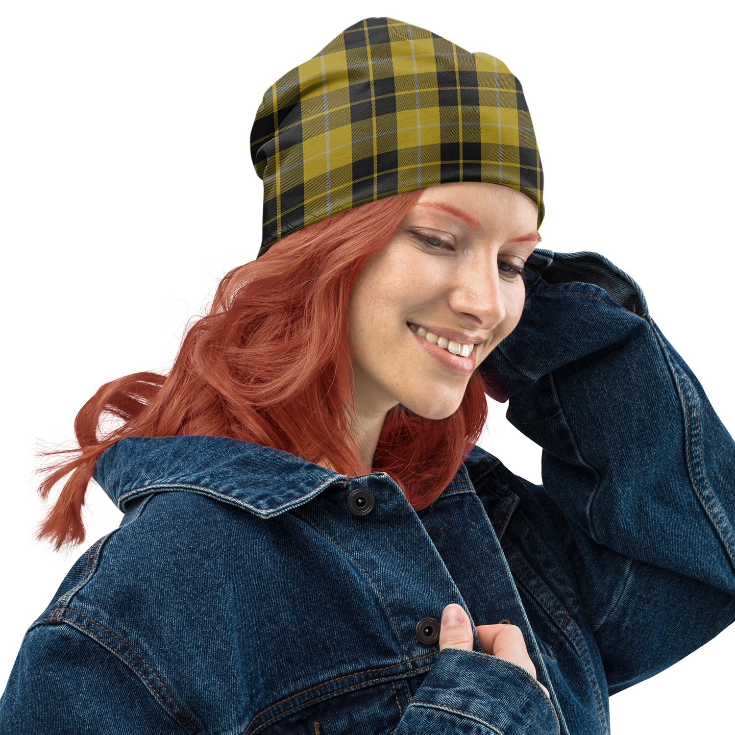 Barclay Dress Tartan Beanies Hat One Size 22 inches 15.5 inches - Tartanvibesclothing