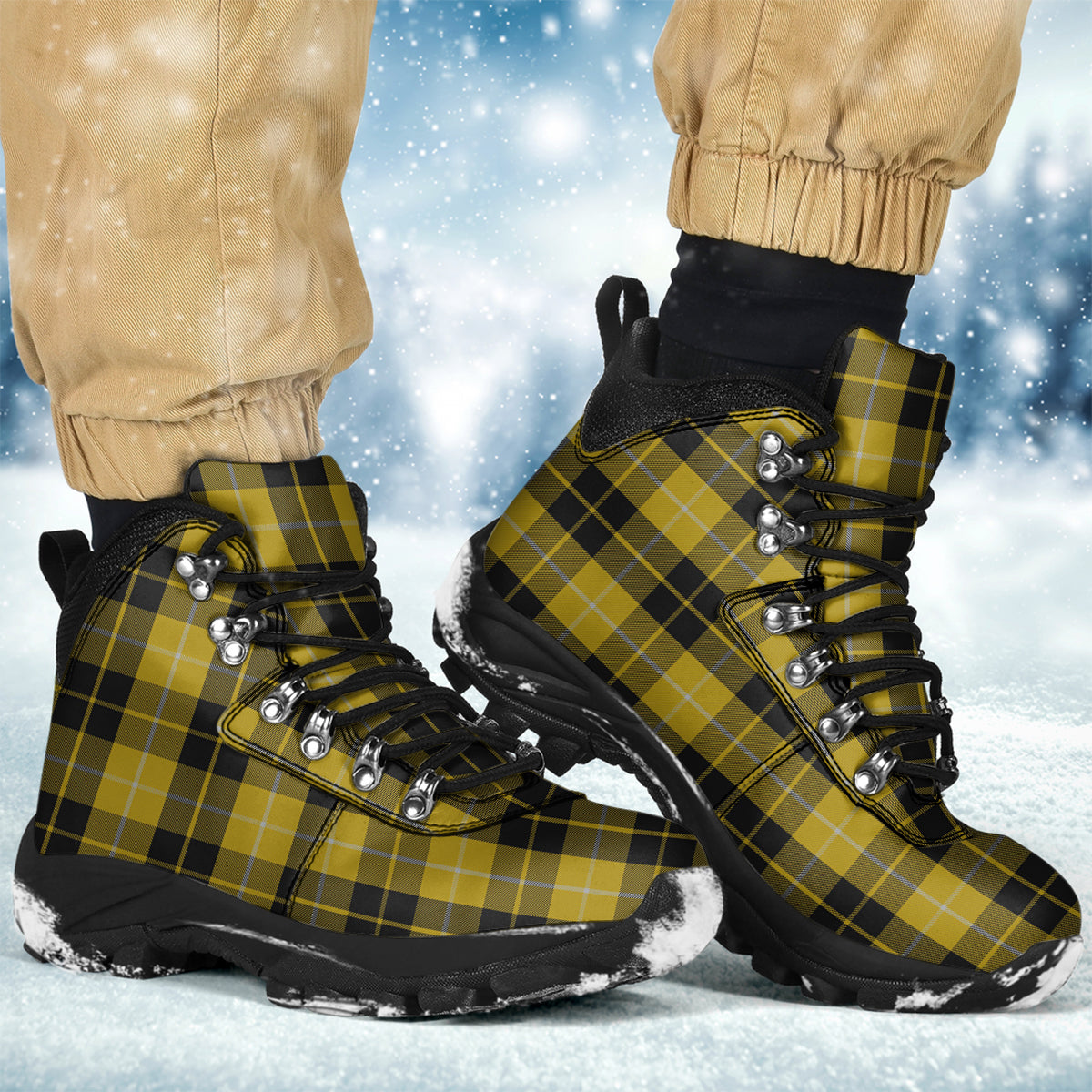 Barclay Dress Tartan Alpine Boots - Tartanvibesclothing