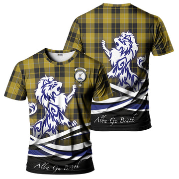Barclay Dress Tartan T-Shirt with Alba Gu Brath Regal Lion Emblem