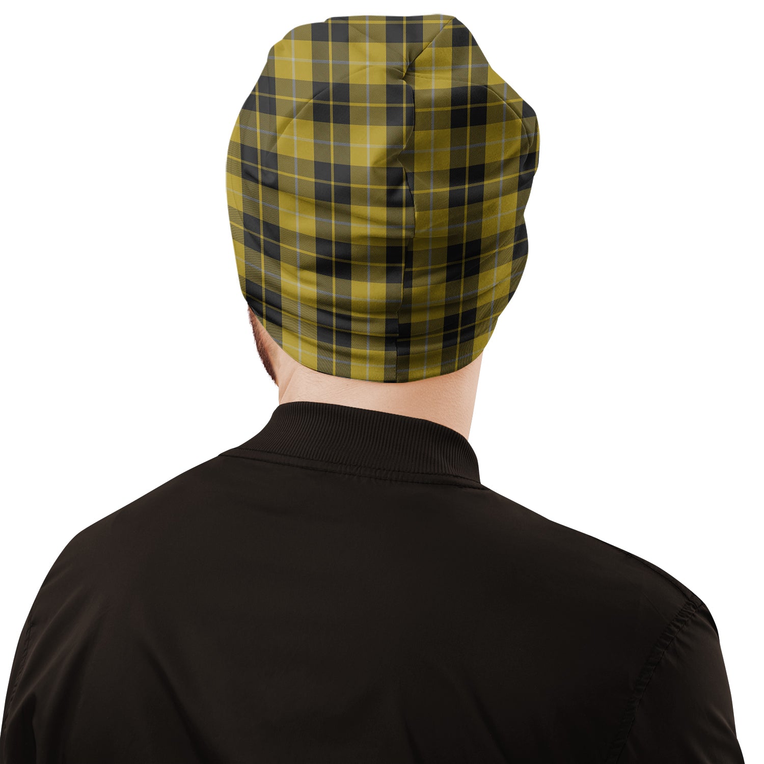 Barclay Dress Tartan Beanies Hat with Family Crest - Tartanvibesclothing