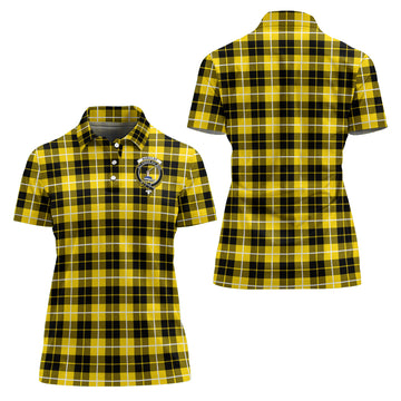 Barclay Dress Modern Tartan Polo Shirt with Family Crest For Women