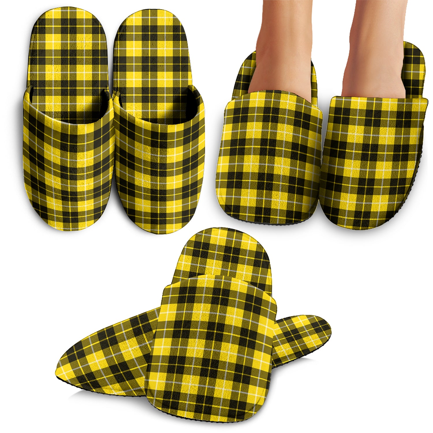 Barclay Dress Modern Tartan Home Slippers - Tartanvibesclothing