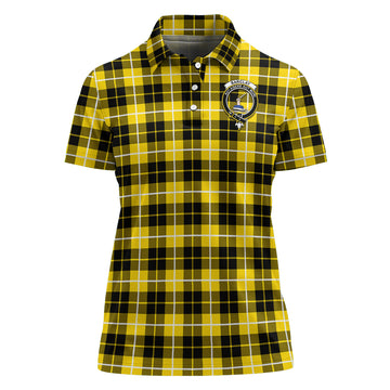 Barclay Dress Modern Tartan Polo Shirt with Family Crest For Women
