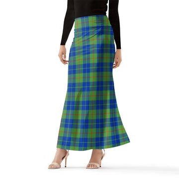 Barclay Hunting Ancient Tartan Womens Full Length Skirt