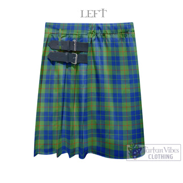 Barclay Hunting Ancient Tartan Men's Pleated Skirt - Fashion Casual Retro Scottish Kilt Style