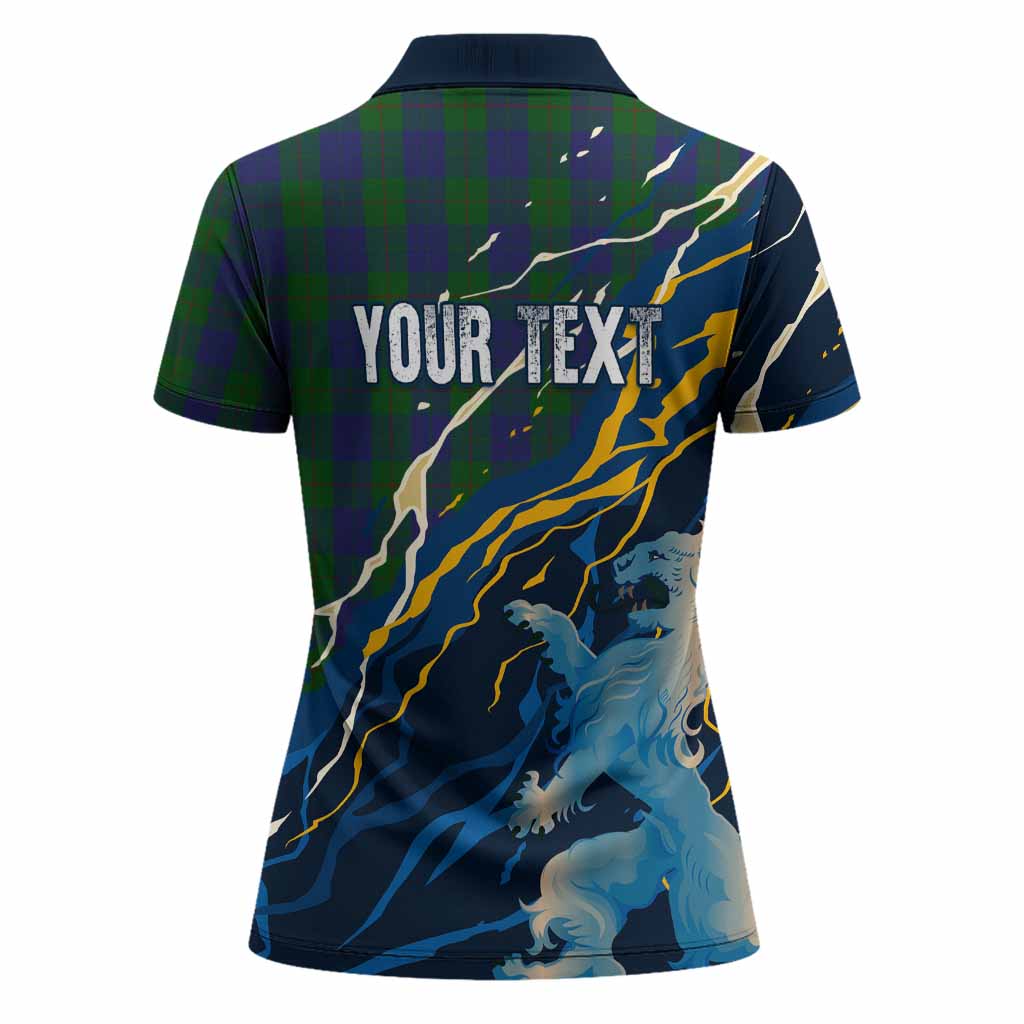 Barclay Scotland Tartan Women Polo Shirt WC2026 Football - We'll Be Coming