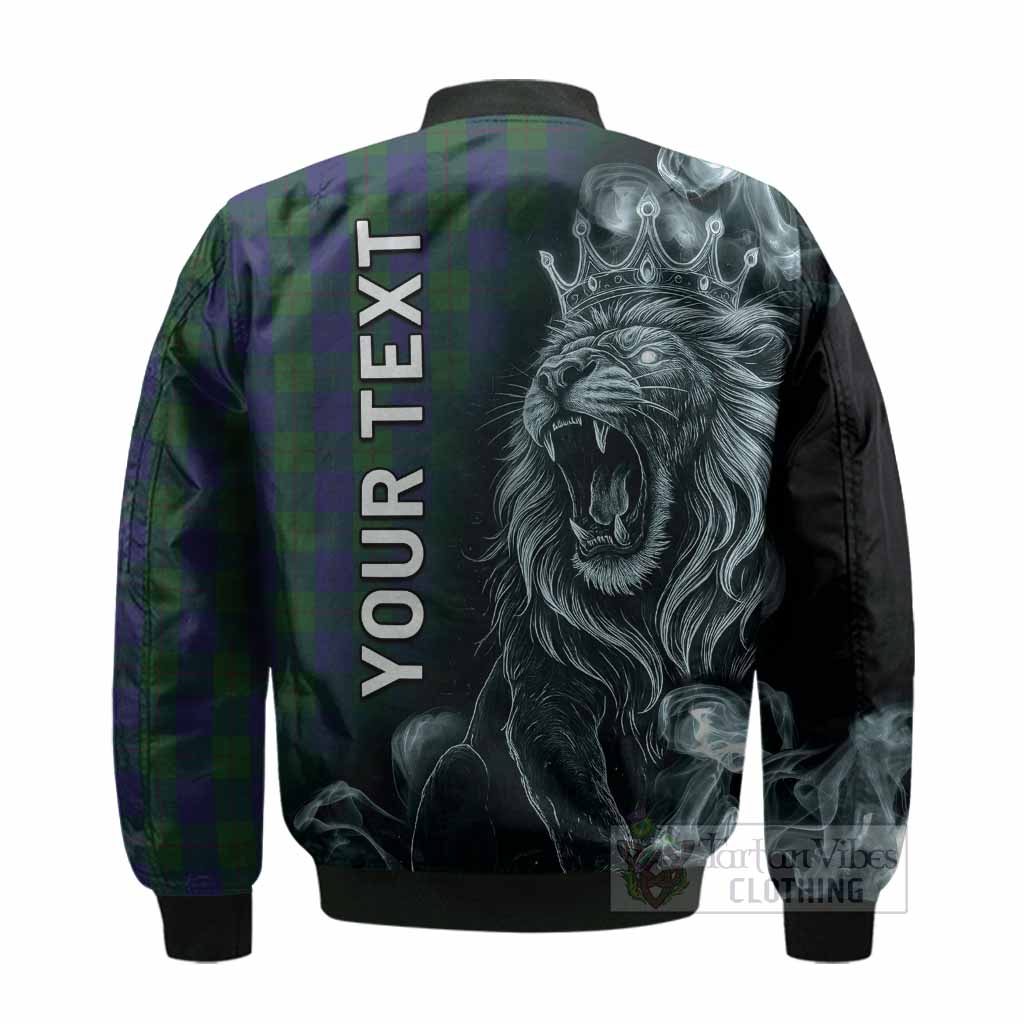 Barclay Tartan Bomber Jacket Roaring Lion Heritage