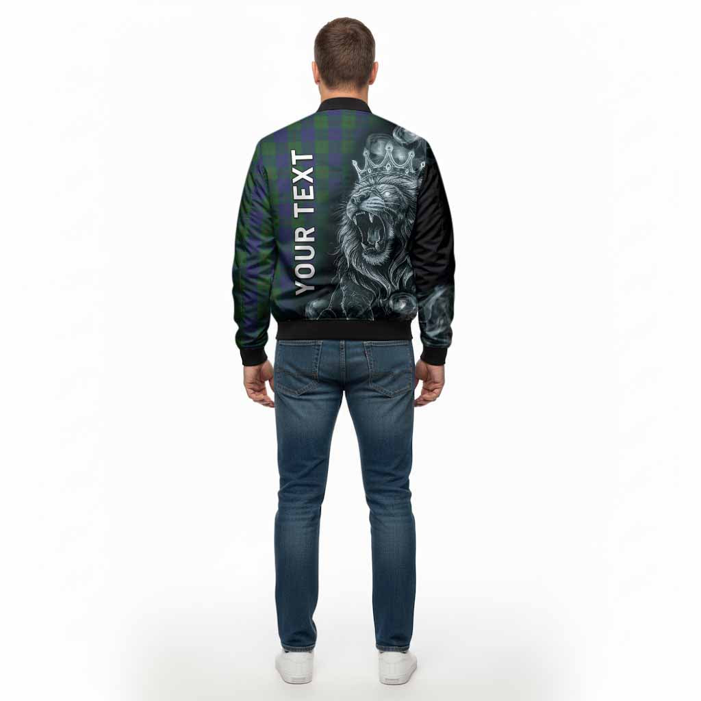 Barclay Tartan Bomber Jacket Roaring Lion Heritage