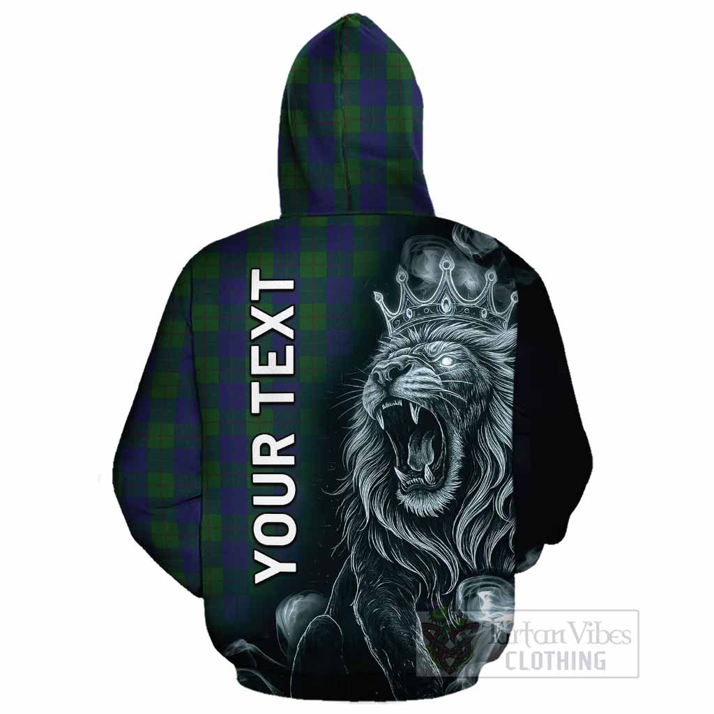 Barclay Tartan Cotton Hoodie Roaring Lion Heritage