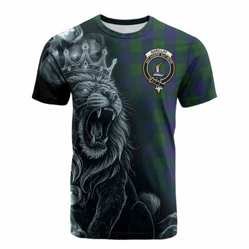 Barclay Tartan Cotton T-shirt Roaring Lion Heritage