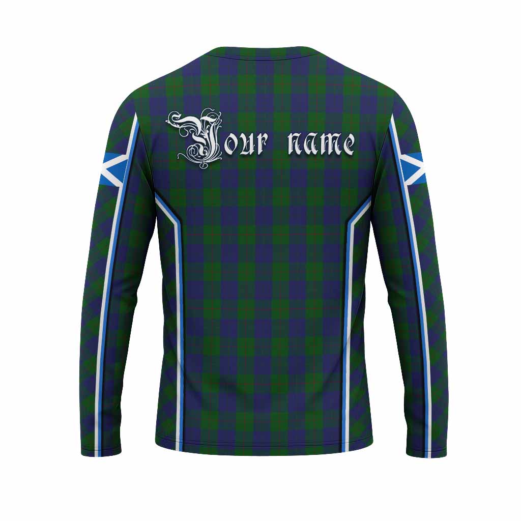 Barclay Tartan Crest Long Sleeve T-Shirt Scotland Coat of Arm Flag Style - Tartan Vibes Clothing
