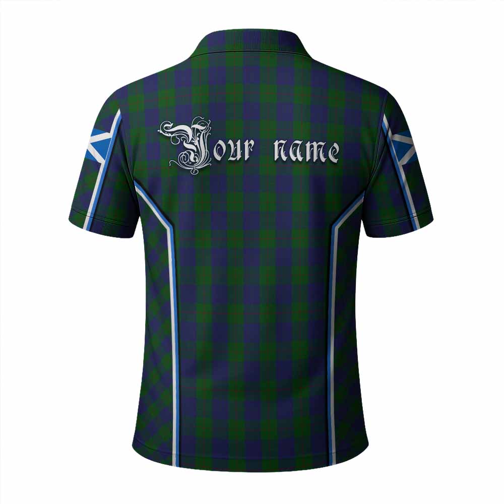 Barclay Tartan Crest Polo Shirt Scotland Coat of Arm Flag Style - Tartan Vibes Clothing