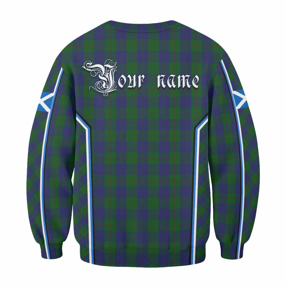 Barclay Tartan Crest Sweatshirt Scotland Coat of Arm Flag Style - Tartan Vibes Clothing