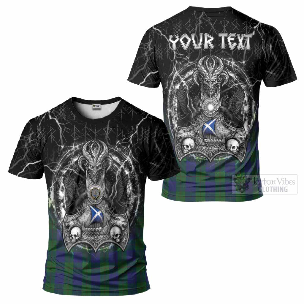 Barclay Tartan Crest T-Shirt Celtic Odin's Raven Legacy