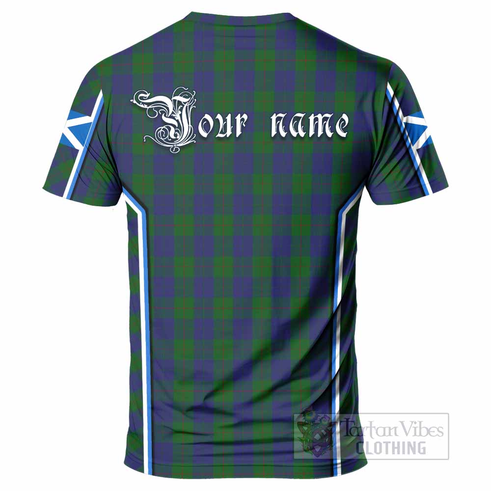 Barclay Tartan Crest T-shirt Scotland Coat of Arm Flag Style - Tartan Vibes Clothing
