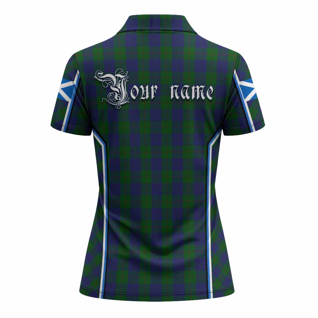 Barclay Tartan Crest Women's Polo Shirt Scotland Coat of Arm Flag Style - Tartan Vibes Clothing