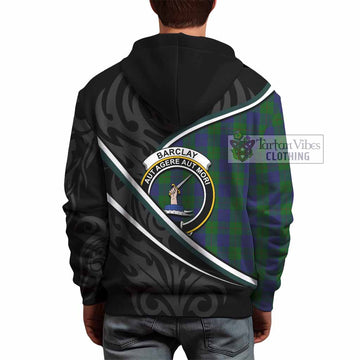 Barclay Tartan Family Crest Hoodie Celtic Scottish Thistle Floral