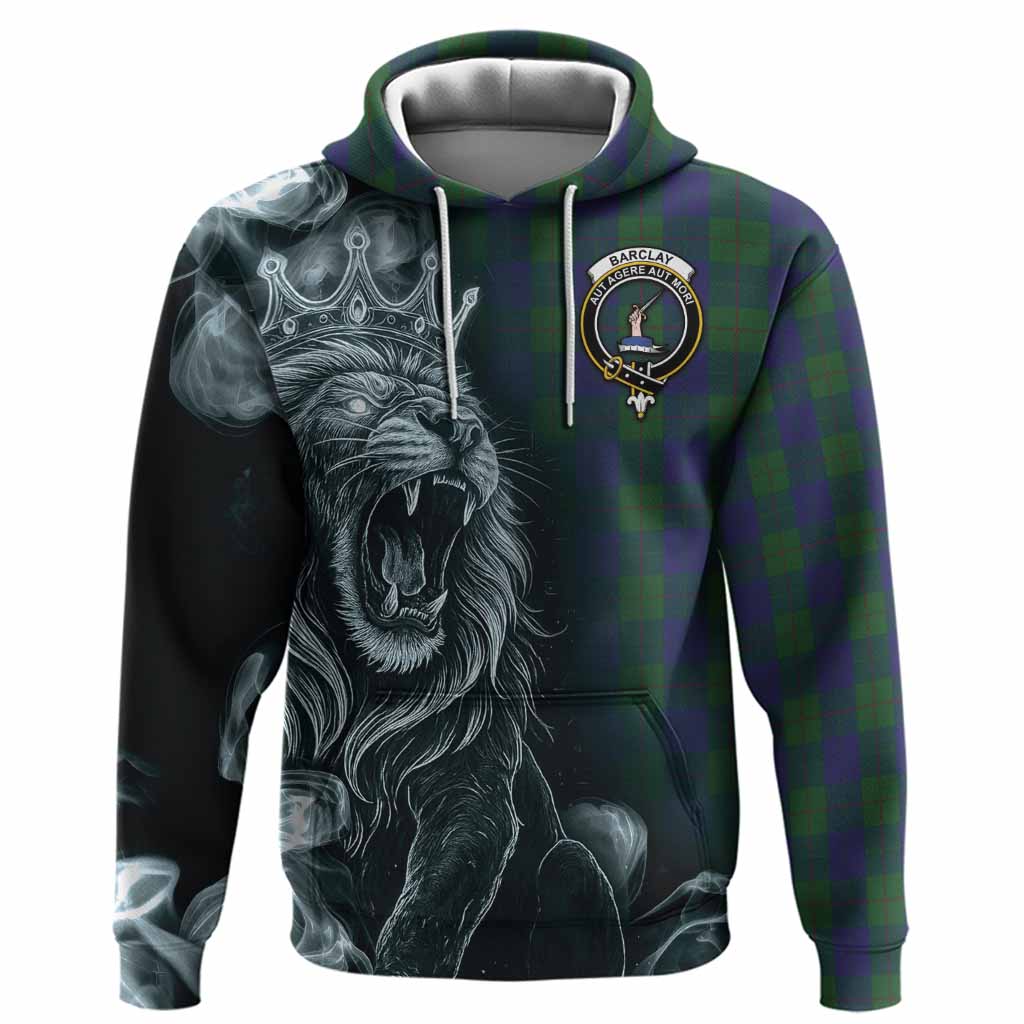 Barclay Tartan Hoodie Roaring Lion Heritage